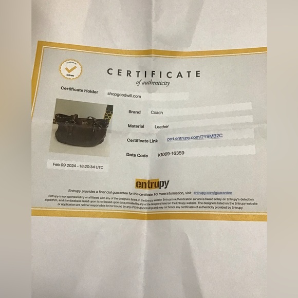 Coach Madison Sophia Dark Brown  Leather Satchel - Picture 16 of 16